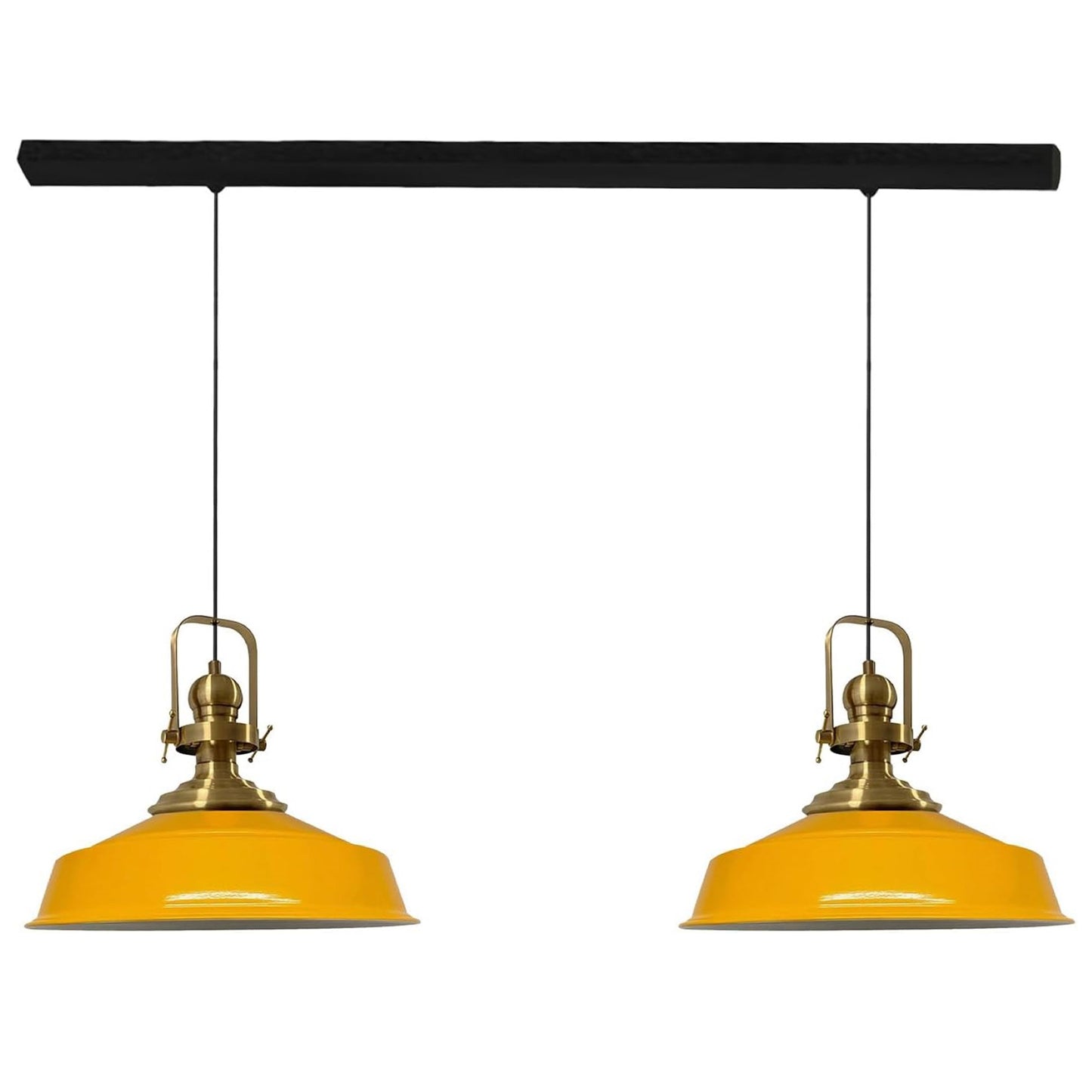 Pack de 2 suspensions E27 en métal