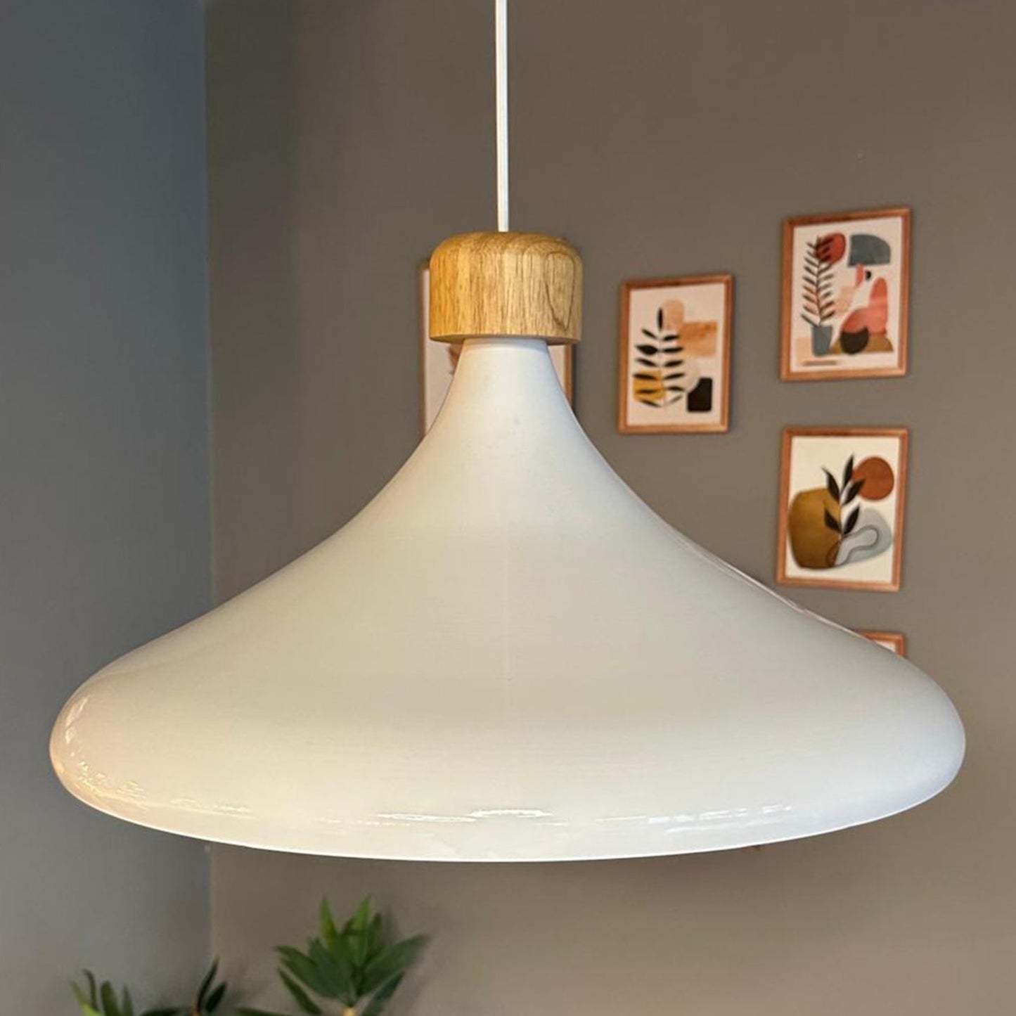 Pendelleuchte Champion XL Metall Ø35cm, Modern Hängelampe