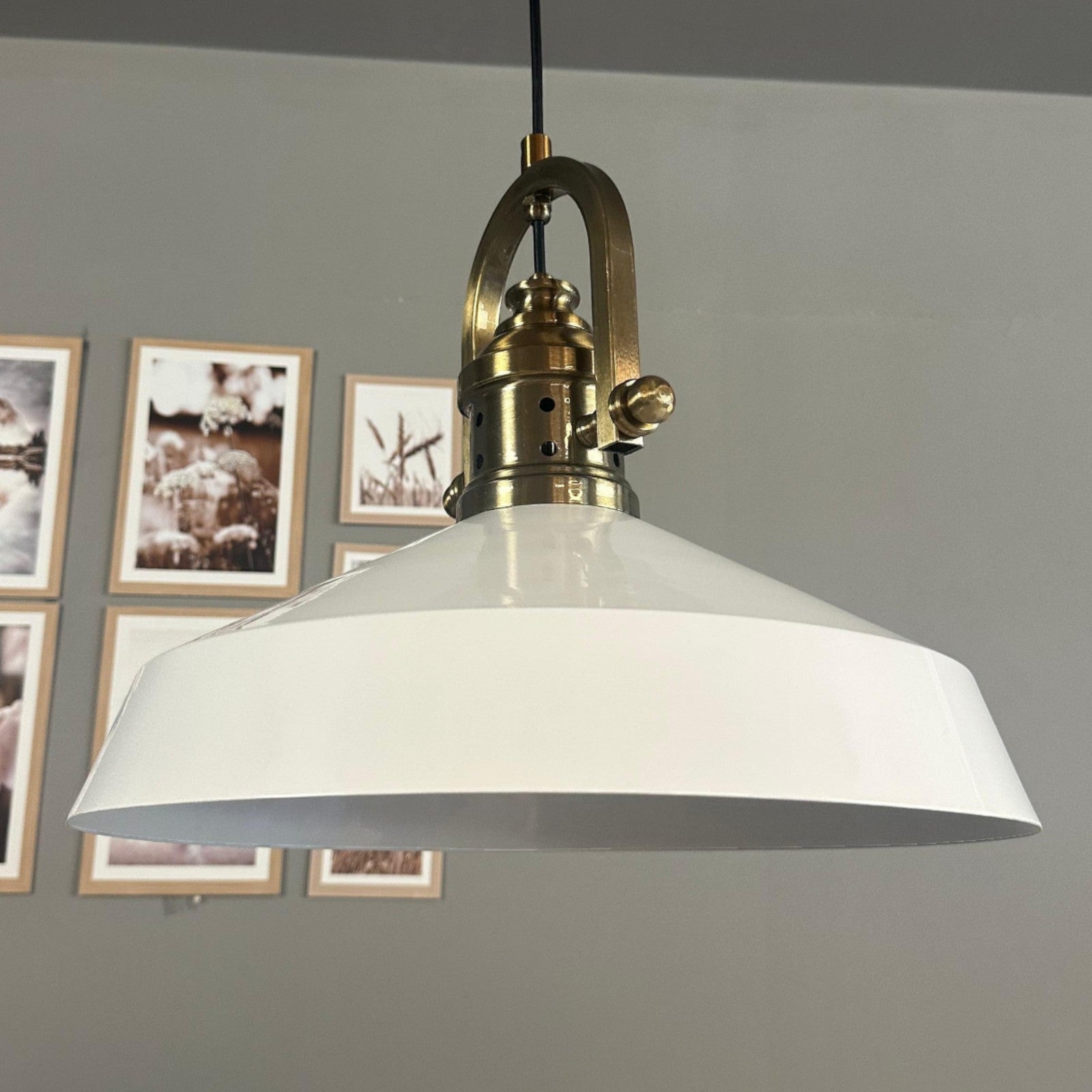 Pendelleuchte Lema Ø37,5 cm, Metall Hängelampe