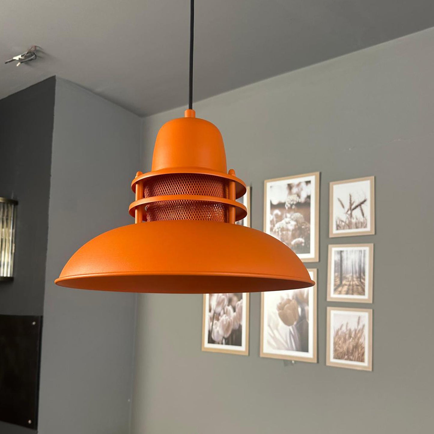 Lampada a sospensione attacco E27 in metallo