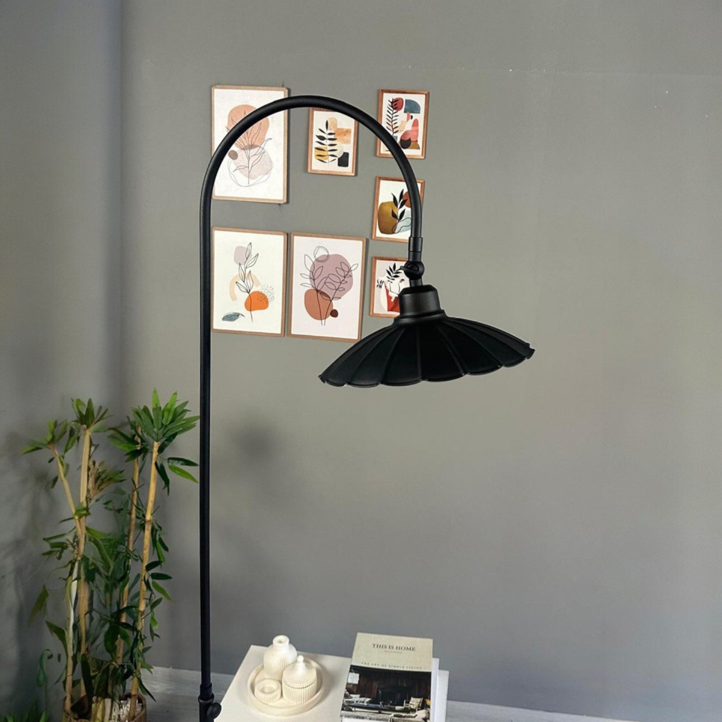 Stehlampe Varel Bewegender Ufo Kopf Moderne Dekorative Metall Stehlampe