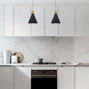 Sabonis Kronleuchter Holzkopf Einzelne Pendelleuchte