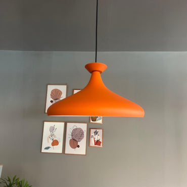 Pendelleuchte Champion Platte Metall, Modern Hängelampe ohne Leuchtmittel