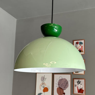 Yimpi Mint Kronleuchter Grüner Hut Kopfteil