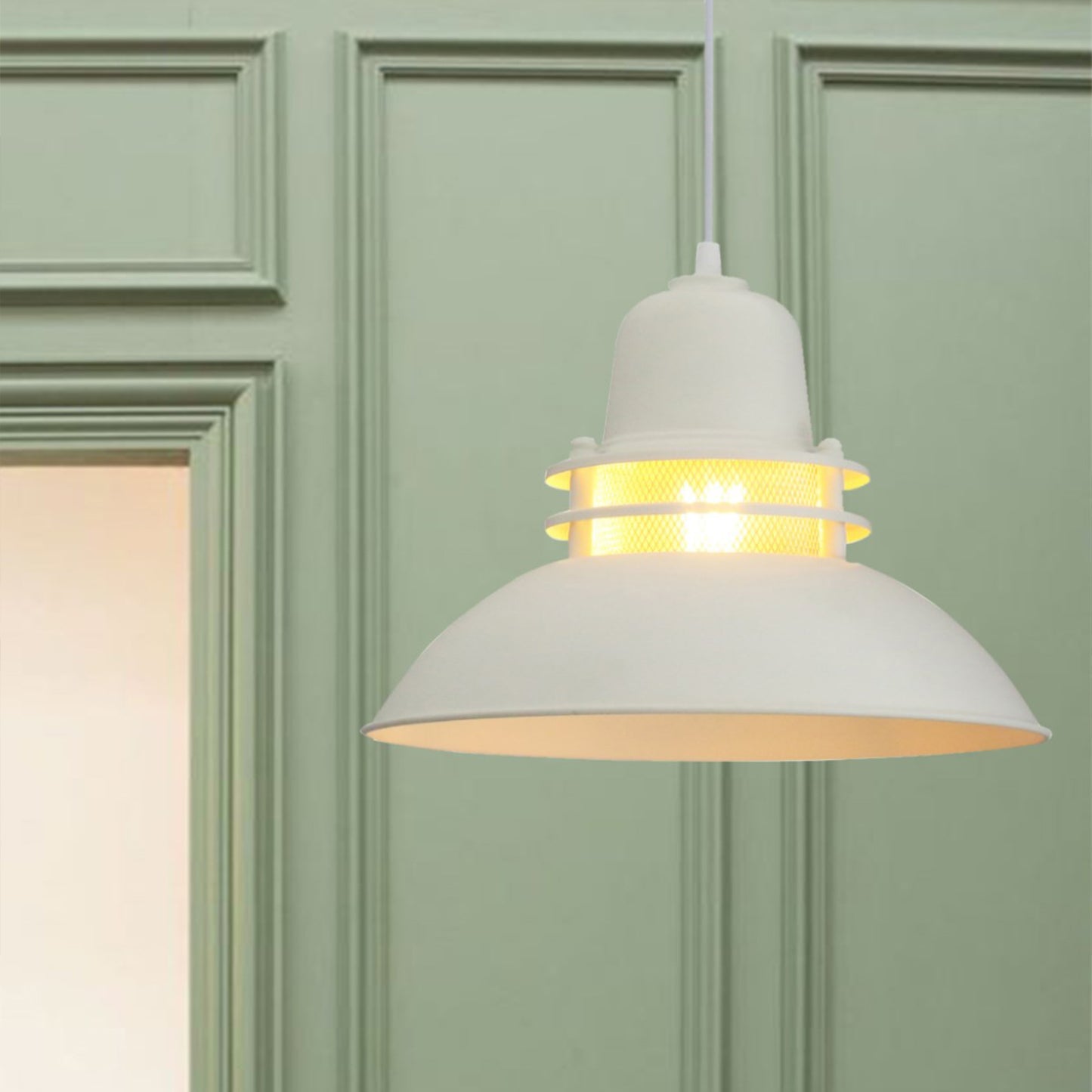 Lampada a sospensione attacco E27 in metallo