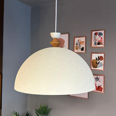 Linate Q Kronleuchter mit Holzhut