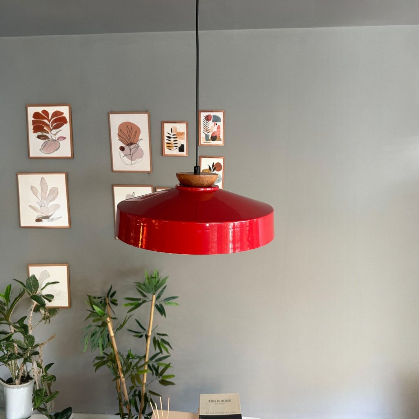 Ace Hängelampe Ø40 cm, Pendelleuchte Vintage, Industrial aus Metall E27