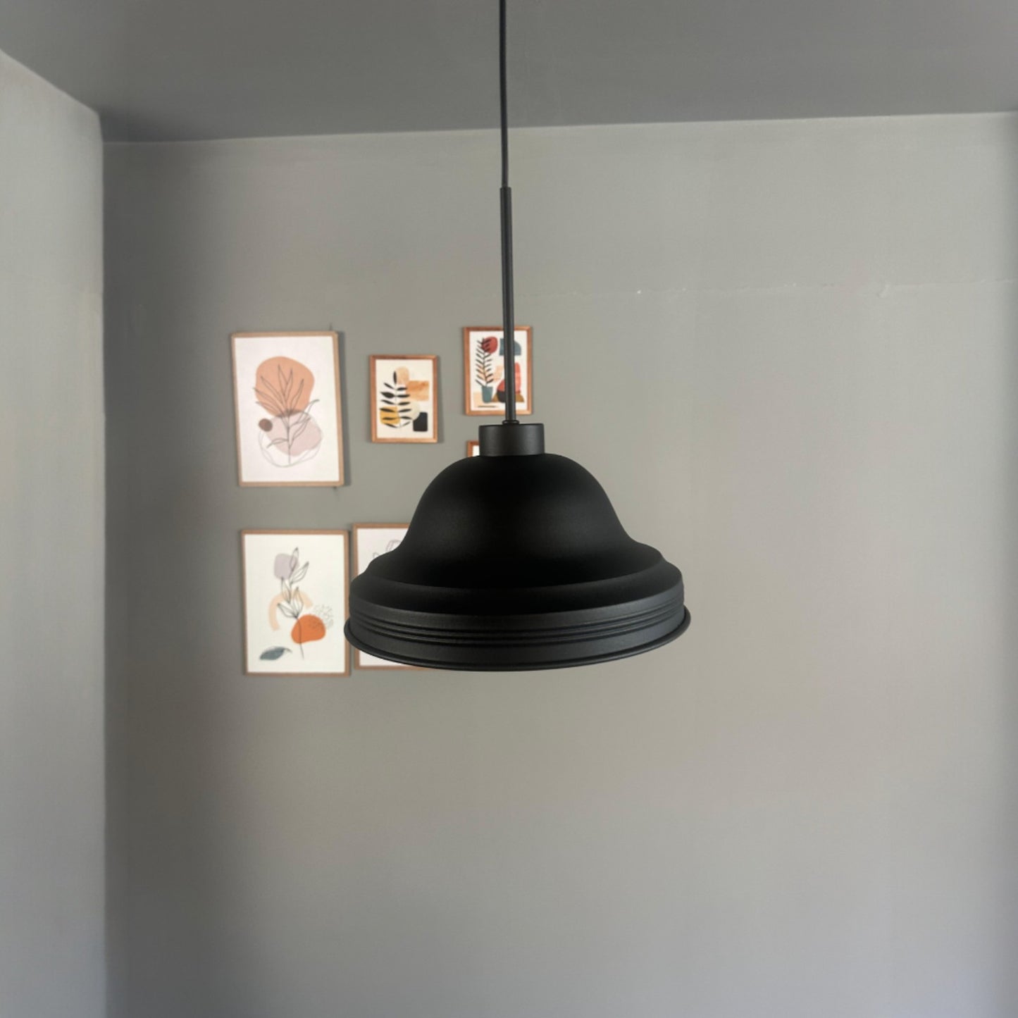 Pendelleuchte Asletl Hängelampe Industrial aus Metall Ø40 cm, Pendelleuchte Esstisch