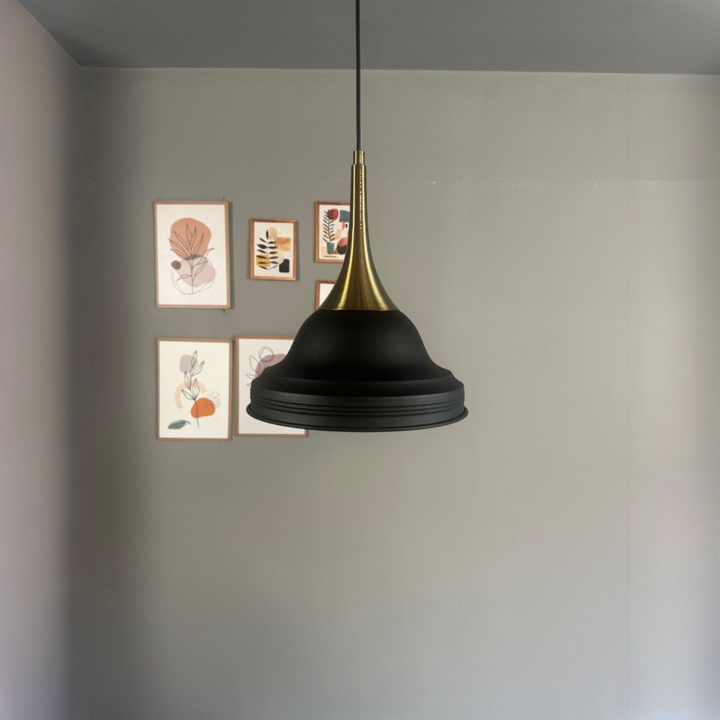 Pendelleuchte Asletl Hängelampe Industrial aus Metall Ø40 cm, Pendelleuchte Esstisch