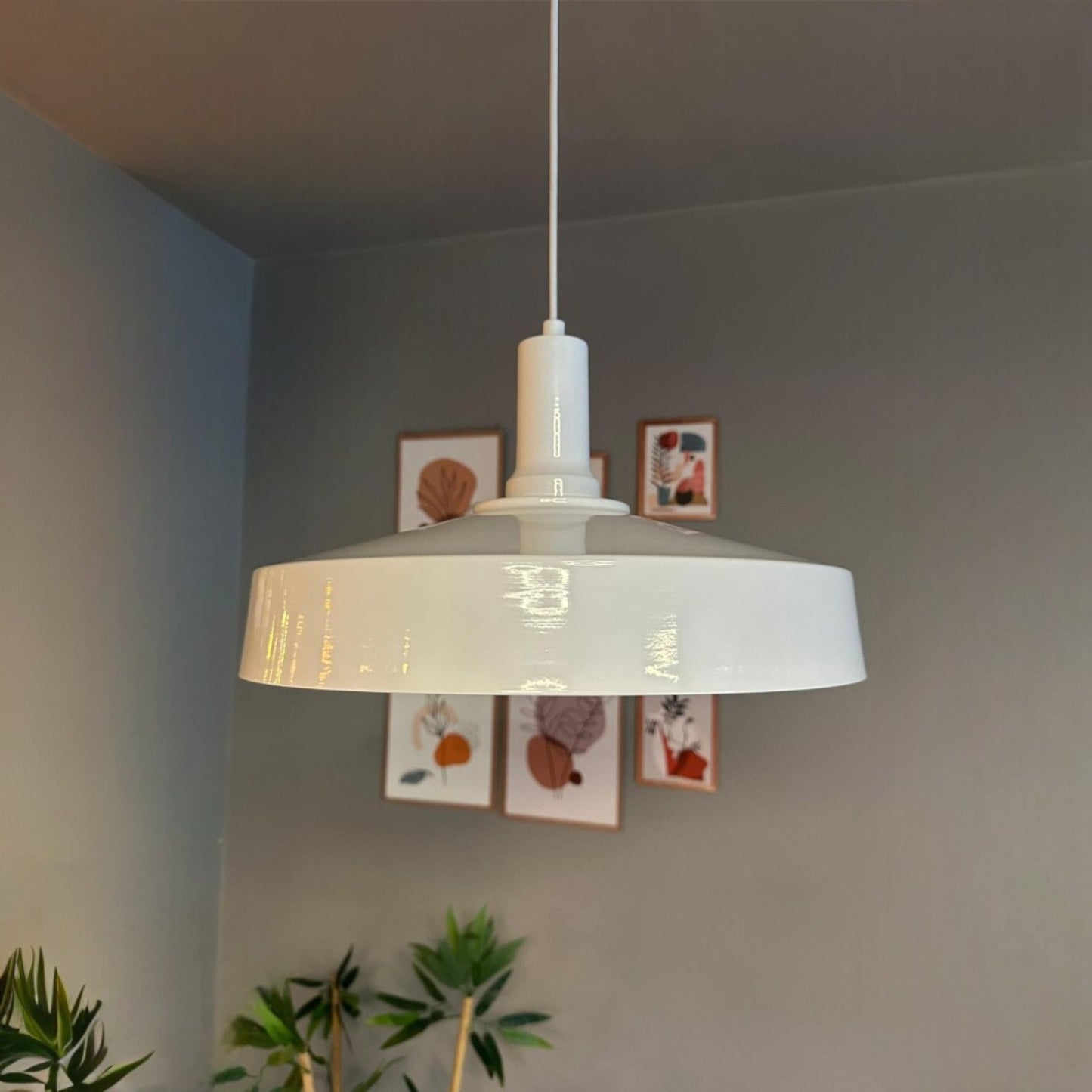 Ace-Lanterne Hängelampe Esstich Ø40 cm, Pendelleuchte Vintage, Hängelampe Industrial aus Metall E27