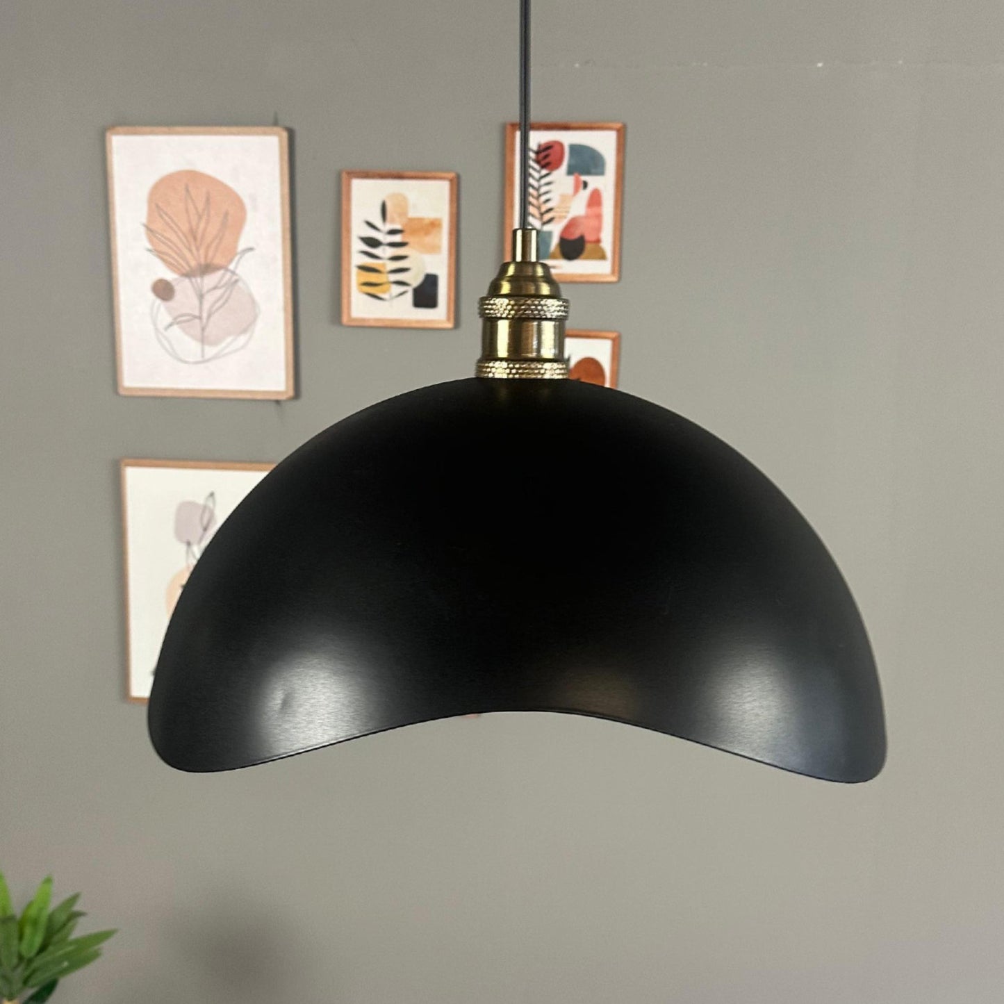 Pendelleuchte Luna Pendelleuchte 40 cm, Metall E27 Moderne Hängelampe