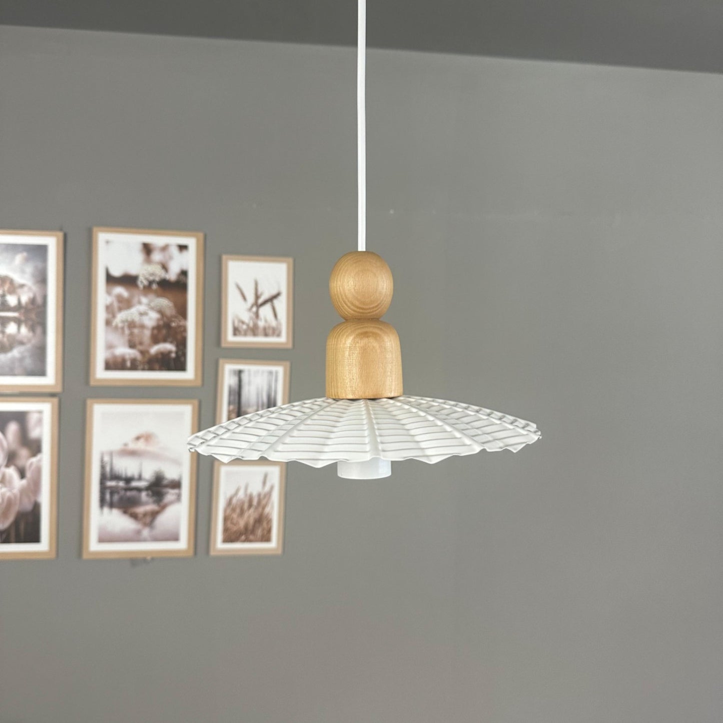 Pendelleuchte Moriva Metall Ø24cm, Modern Hängelampe