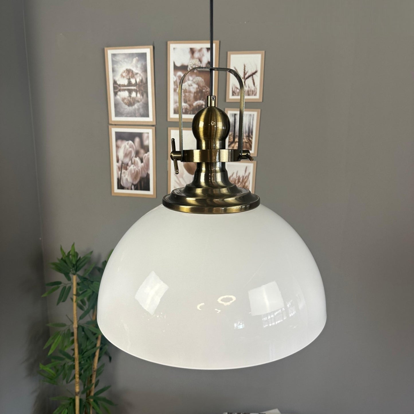 Pendelleuchte Paladin Metall Ø35cm, Modern Hängelampe