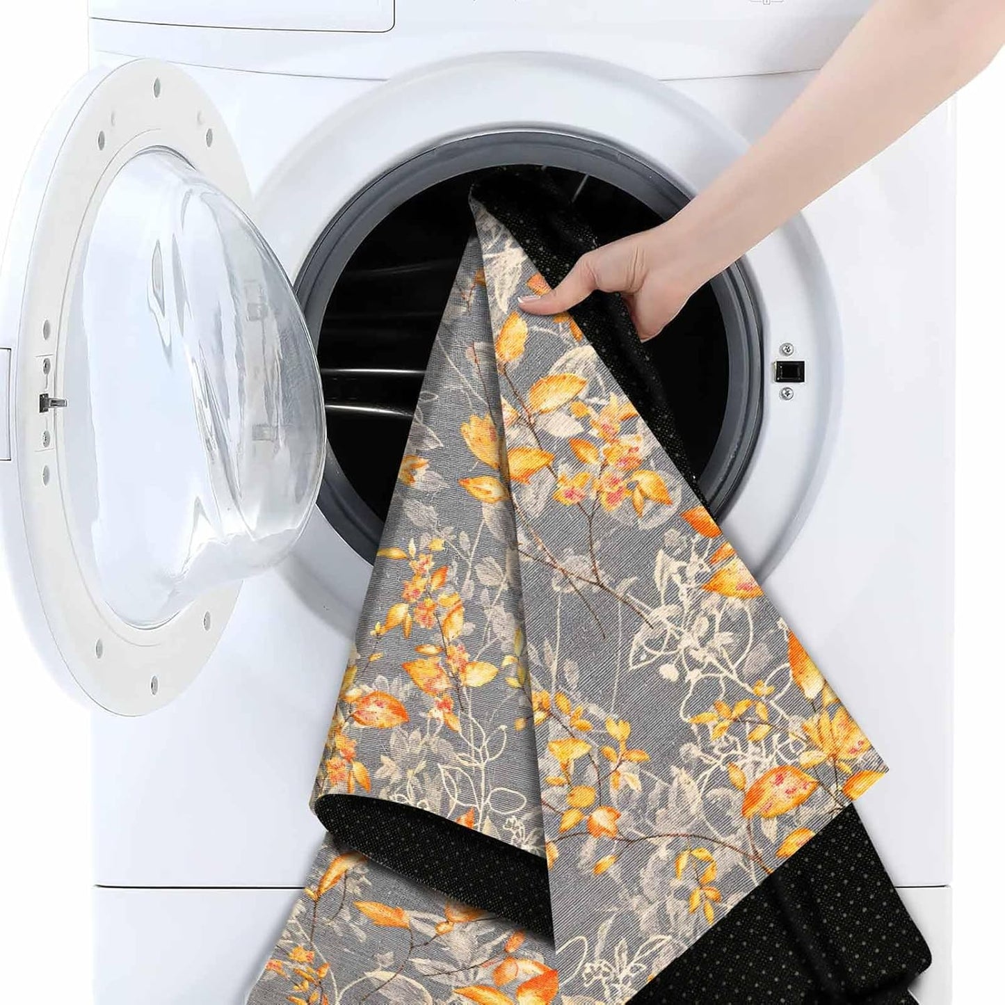 Bedruckter Teppich Sunfas Chenille Print Maschinell hergestellt, waschbarer Vintage-Teppich