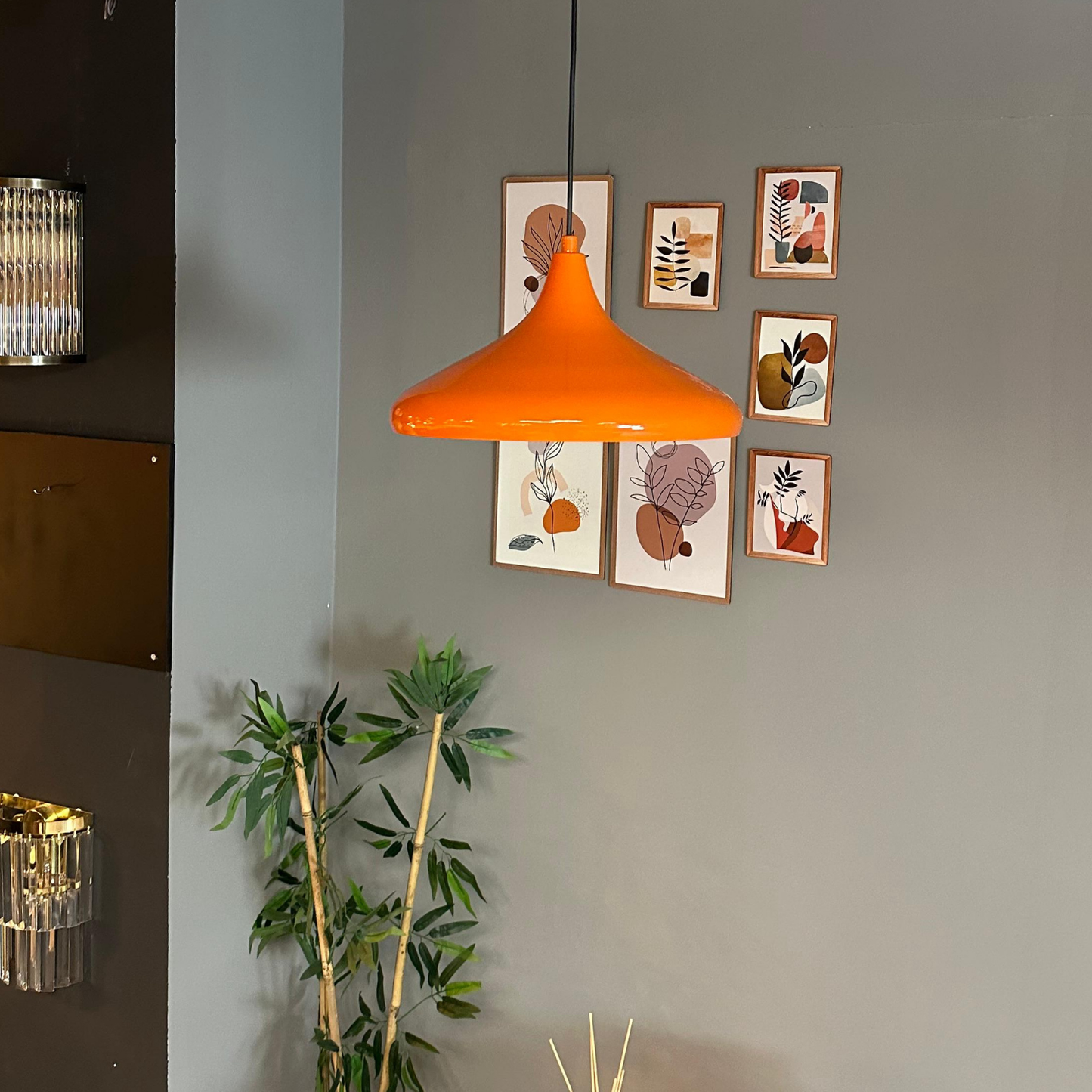 Pendelleuchte Champion Metall Ø35cm, Modern Hängelampe