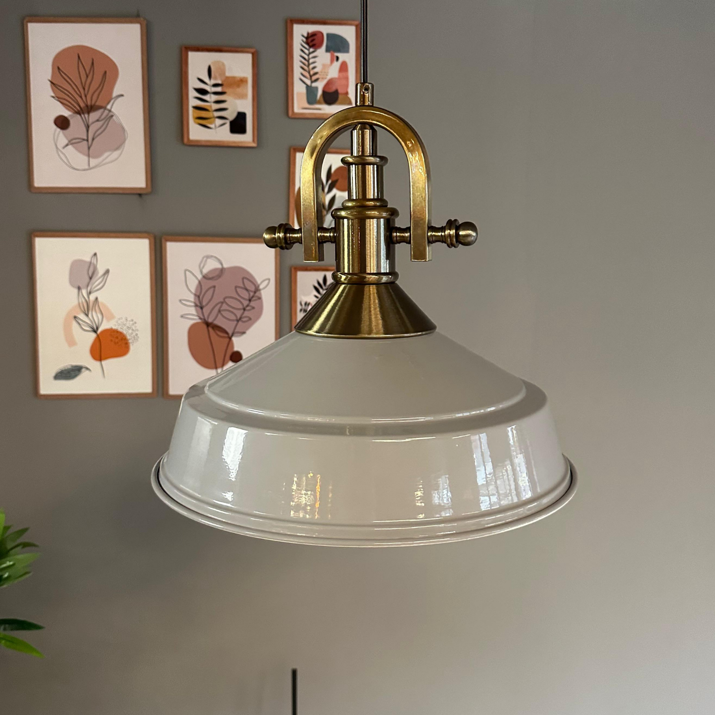 Pendelleuchte Carmelo Matrose Ø35 cm, Metall Hängelampe