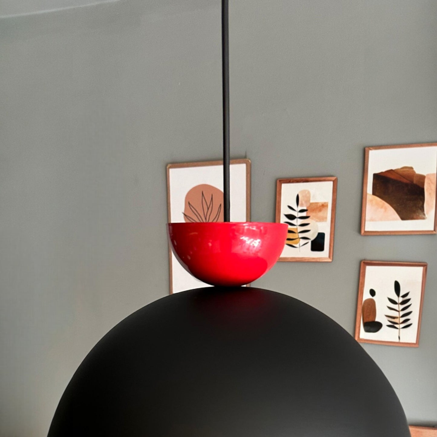 Pendelleuchte Yimpi Hut Metall, Modern Hängelampe