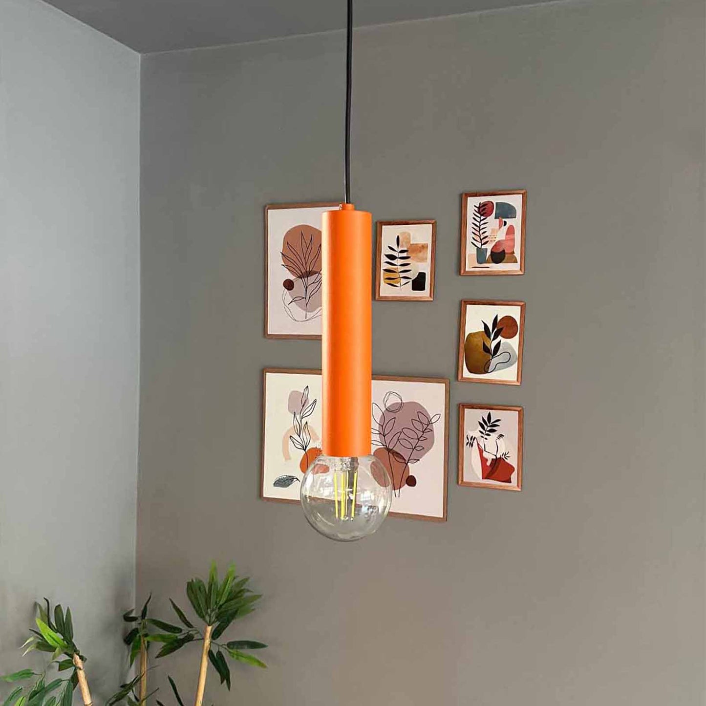 Pendelleuchte Mika Metall, Modern Hängelampe