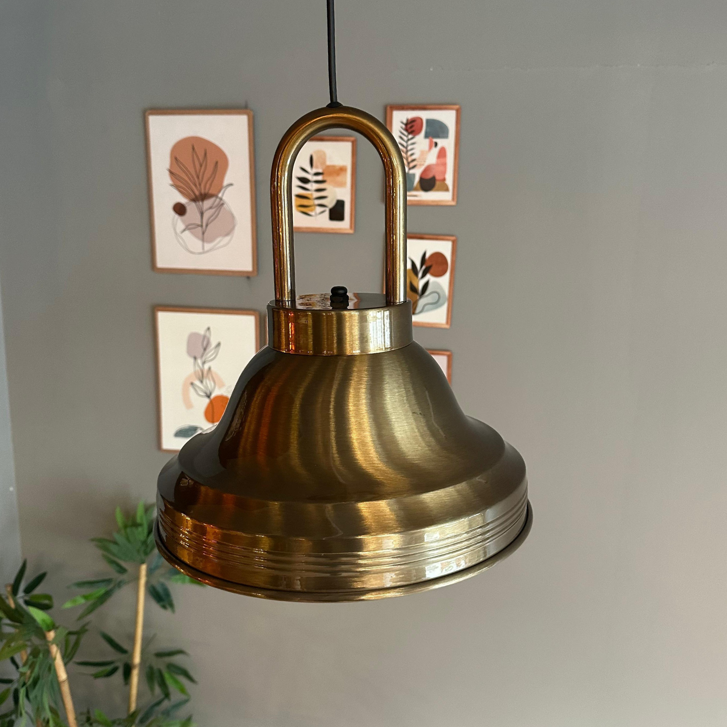 Pendelleuchte Asletl Hängelampe Industrial aus Metall Ø40 cm, Pendelleuchte Esstisch