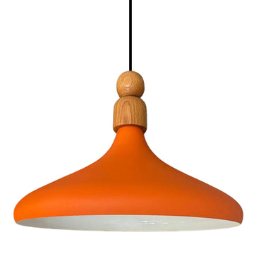 Bamyum Champion Holz Metall E27 Moderne Pendellampe