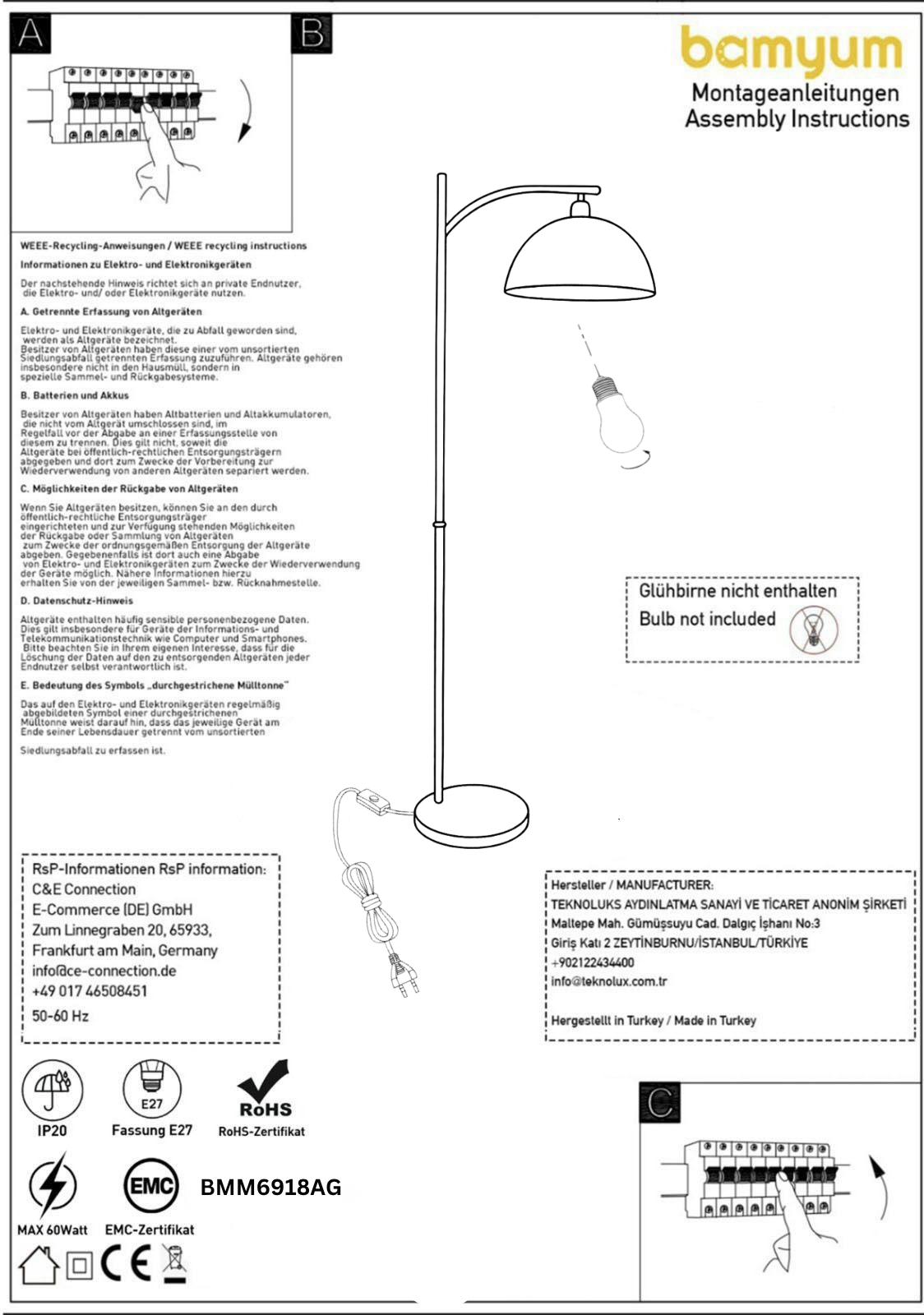 Stehlampe Nimbus Schatten Ufo Kopf Moderne Dekorative Metall Stehlampe