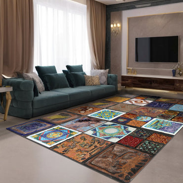 Tappeto stampato Superlonga Stampato in ciniglia Realizzato a macchina