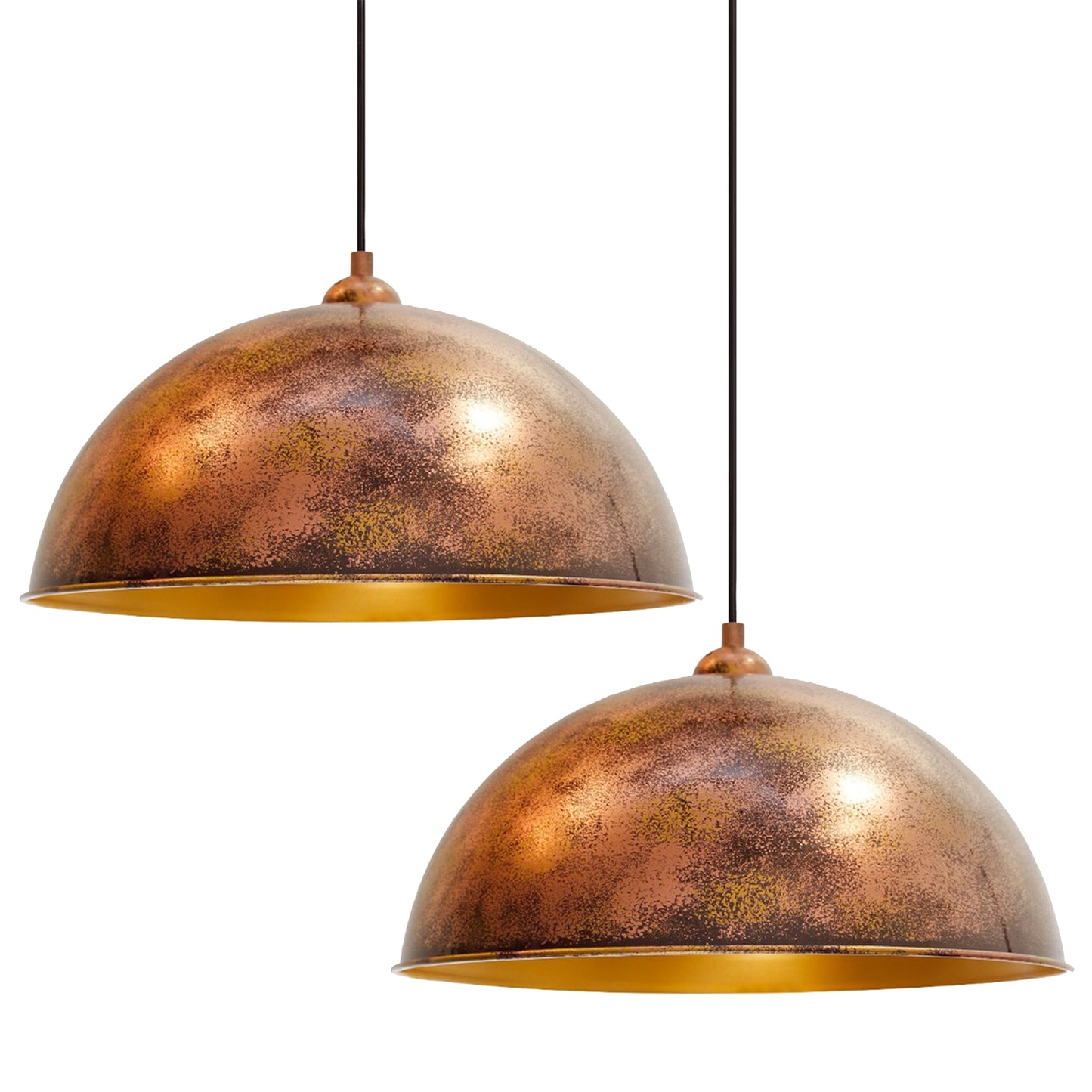 Kupfer Vintage Hängelampe Metall
