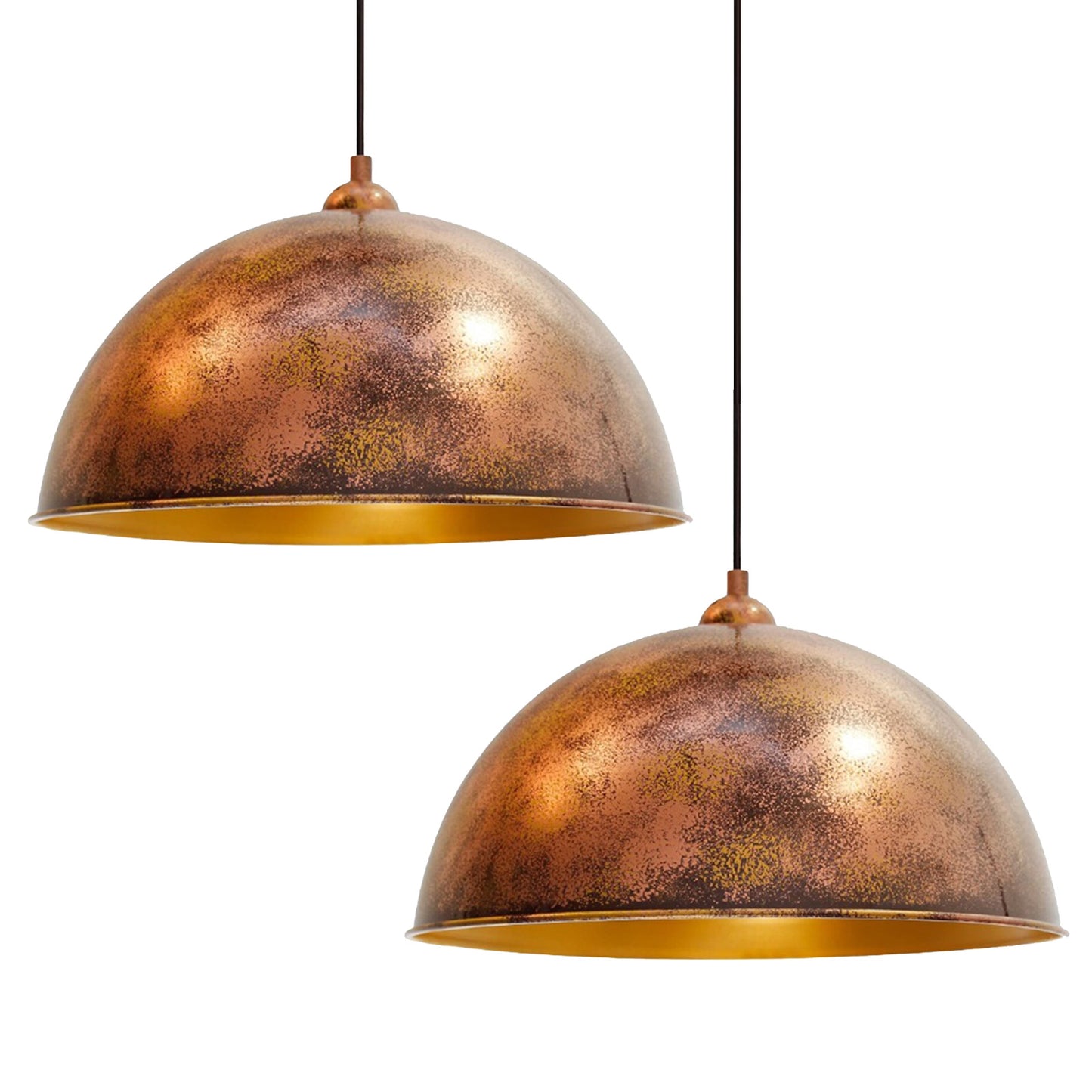 Kupfer Vintage Hängelampe Metall