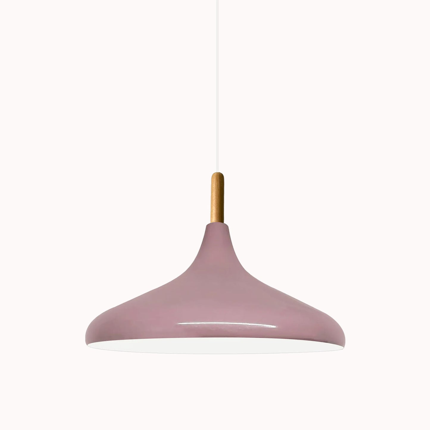 Pendelleuchte Metall Lampe I Champion I Holz Ø35 cm Metall E27 Hängelampe