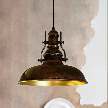 Nota Antik Bakır Tekli Avize