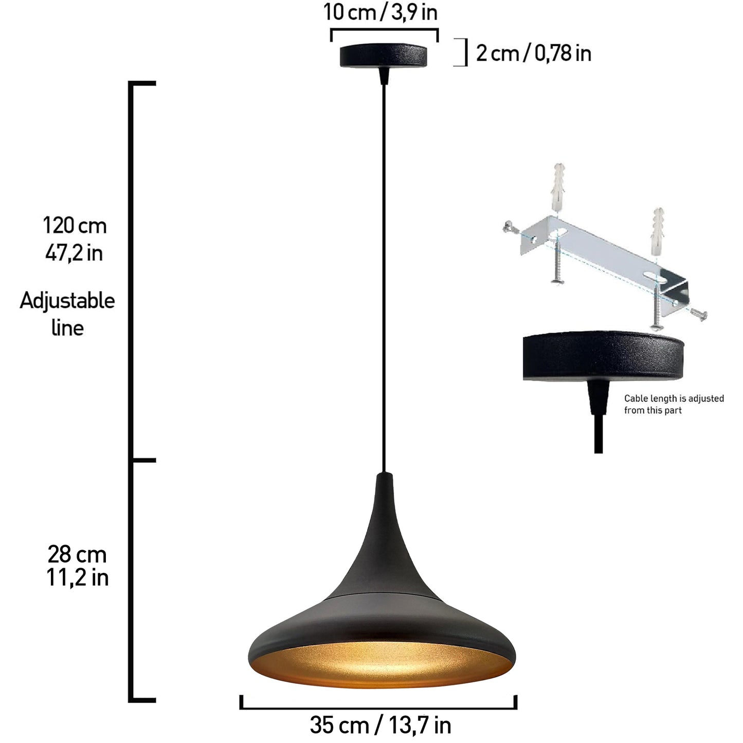 Lampe à suspension Bamyum Paladin