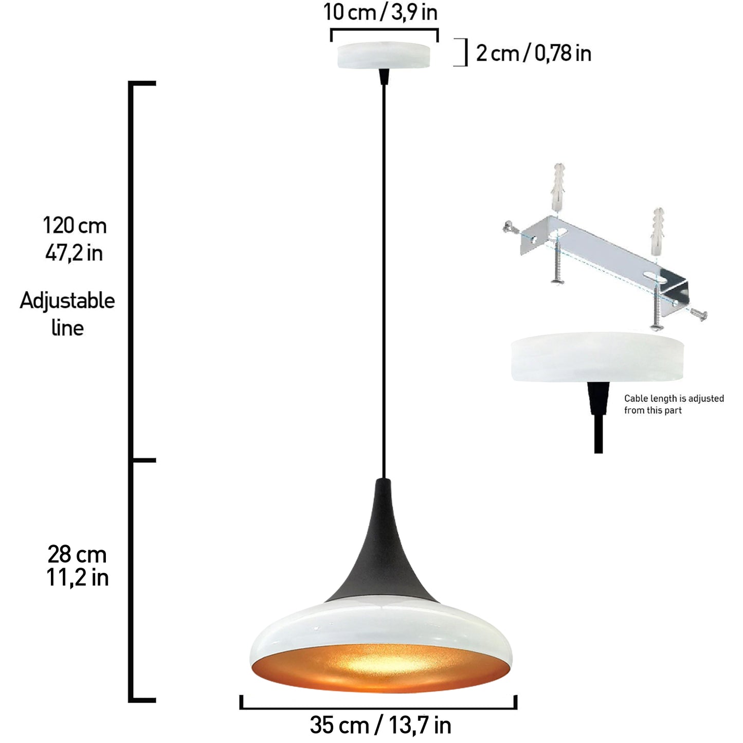 Lampe à suspension Bamyum Paladin