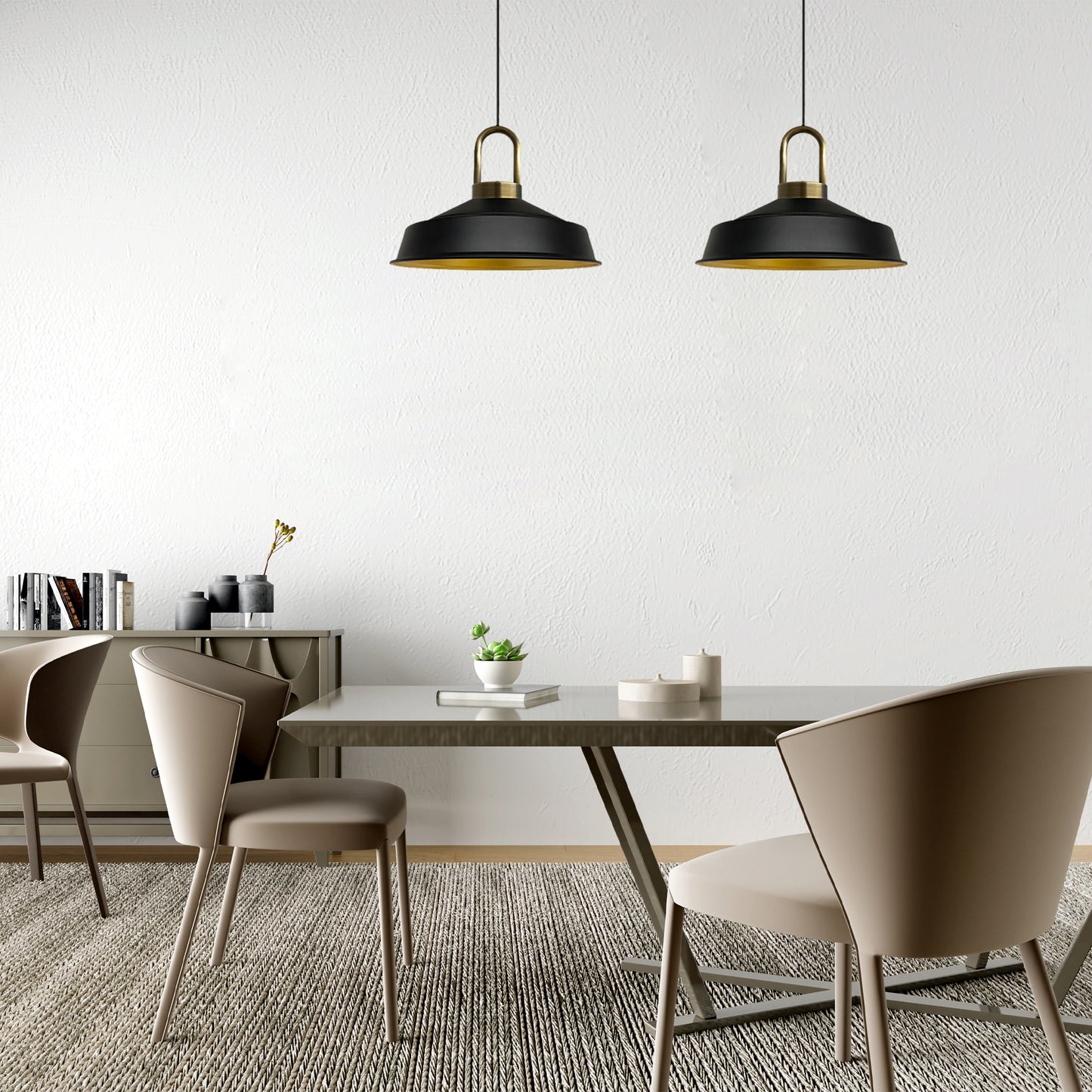 Pendelleuchte Asletl-Lock Hängelampe aus Metall Ø40 cm Lampe