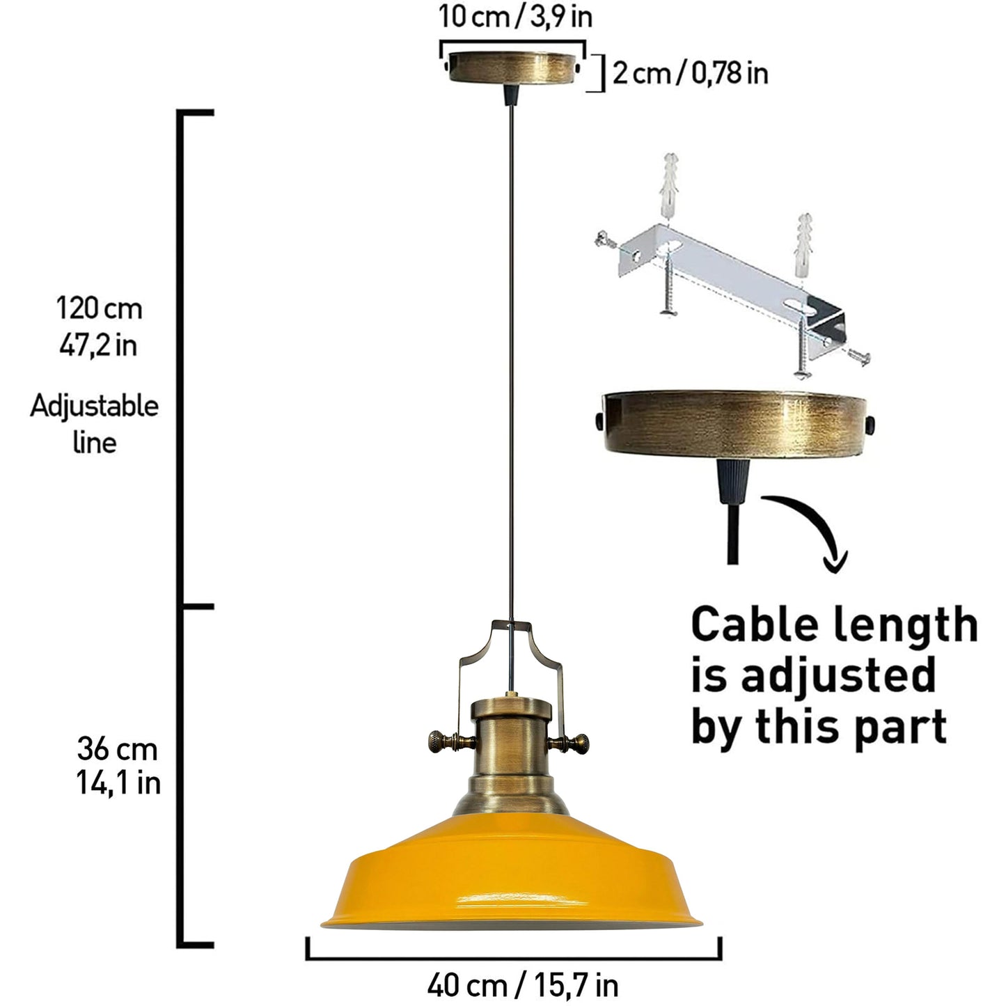 Lampe pendentif Vintage | Neo-Asletl | Lampe en vrac