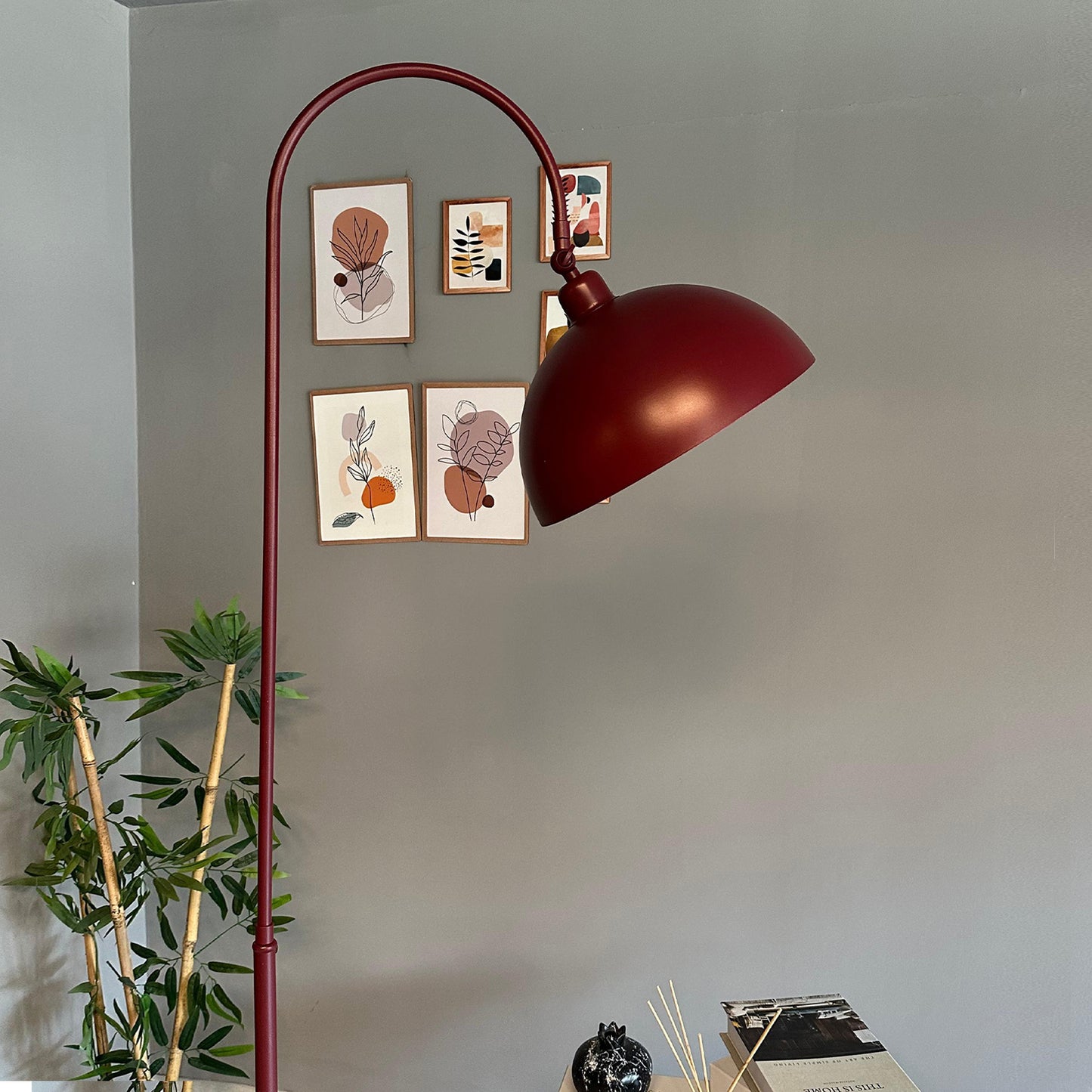 Stehlampe Moderne Stehlampe aus Metall mit E27, verstellbarer Lampenschirm