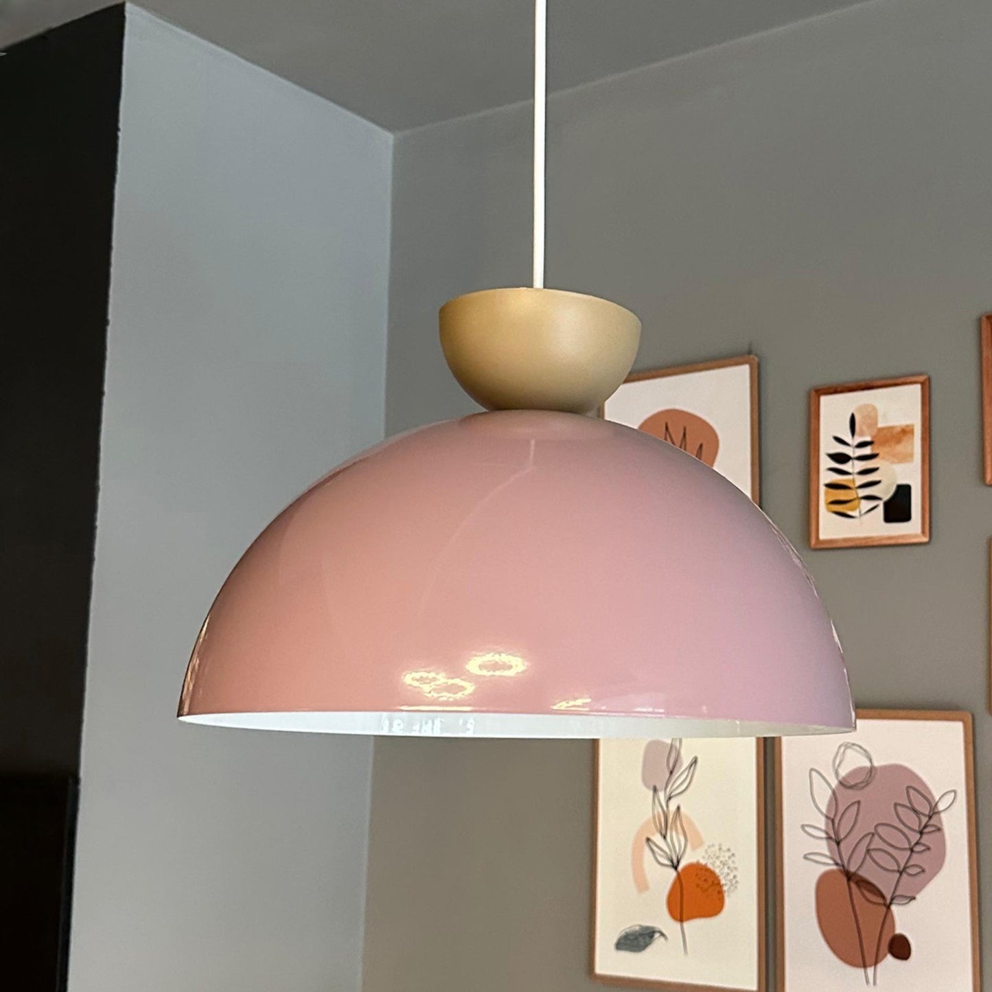 Hängelampe Yimpi 30 cm, Vintage Pendelleuchte