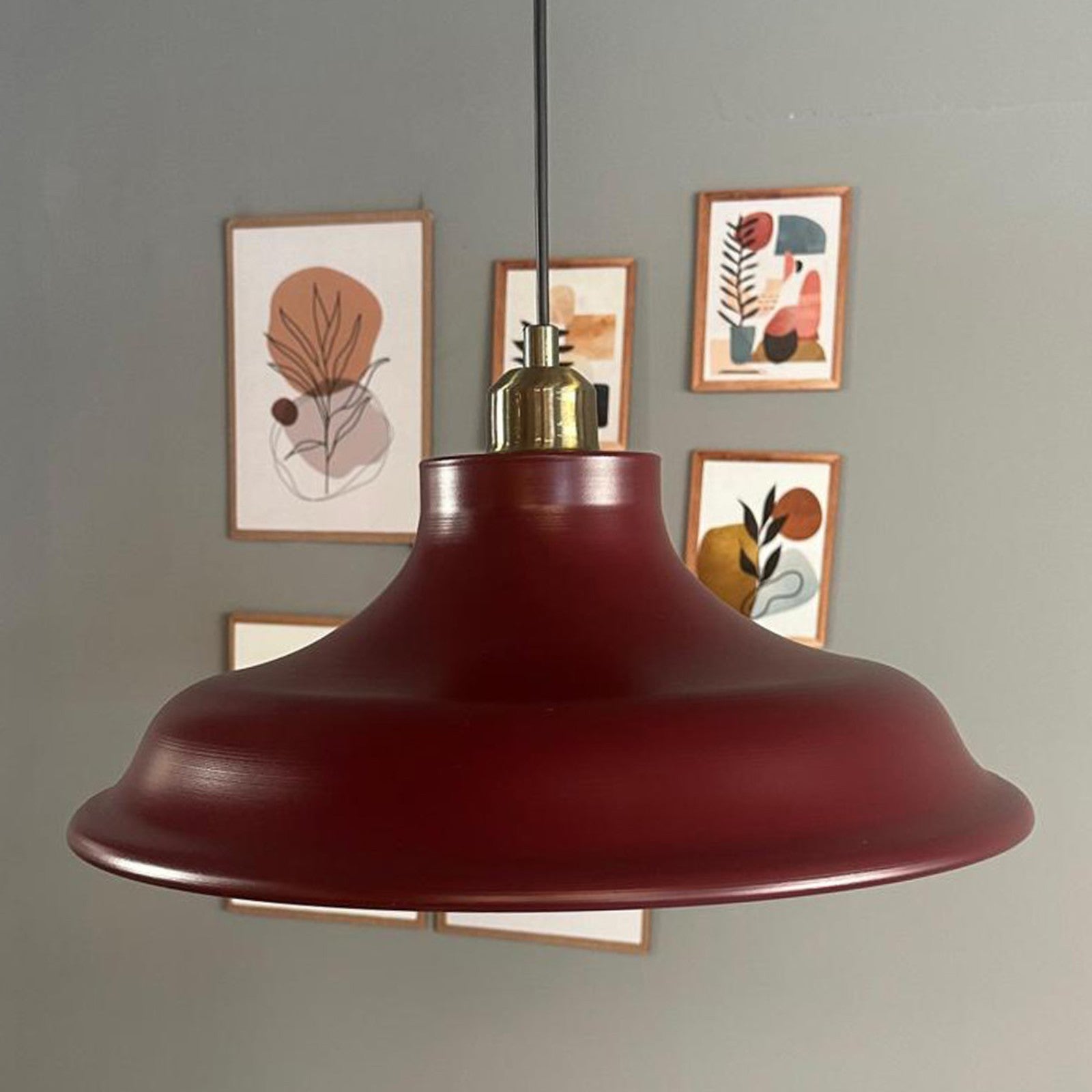 Pendelleuchte Bergo Ø40 cm, Metall Hängelampe