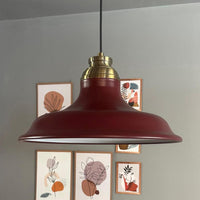 Pendelleuchte Bergo Ø40 cm, Metall Hängelampe