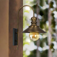 Wandleuchte Nantes Antikeskupfer Wandleuchte Innen Metall, Vintage Wandlampe