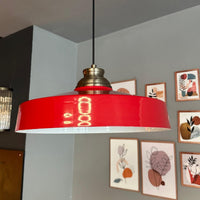 Pendelleuchte Ace Holz Vintage, Industrial aus Metall Holz E27 Hängelampe