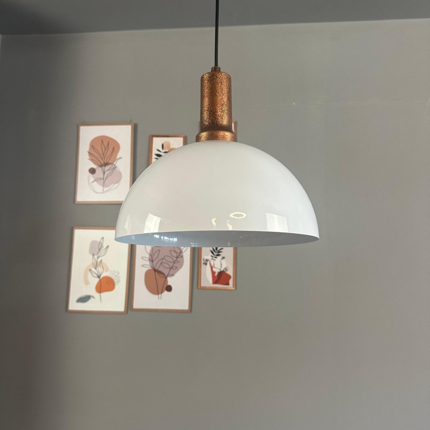 Pendelleuchte Yimpi Metall Ø30cm, Modern Hängelampe