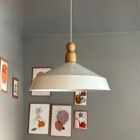 Pendelleuchte Lema Metall Ø37,5 cm, E27, Vintage Lampe