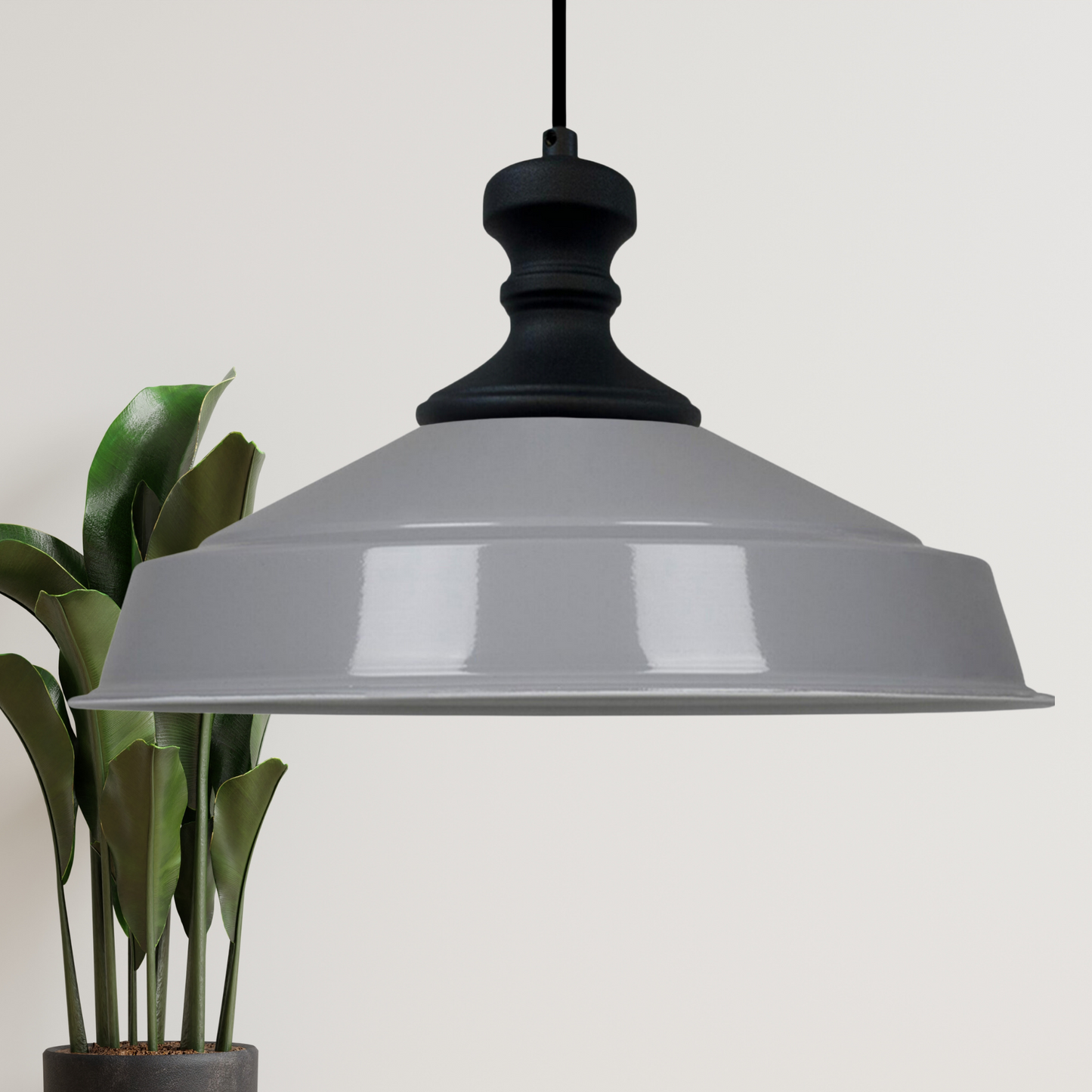 Pendelleuchte Asletl Hängelampe Industrial aus Metall Ø41 cm, Pendelleuchte Esstisch