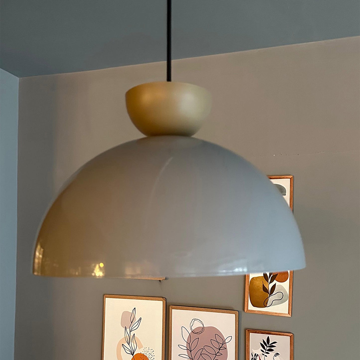 Hängelampe Yimpi 30 cm, Vintage Pendelleuchte