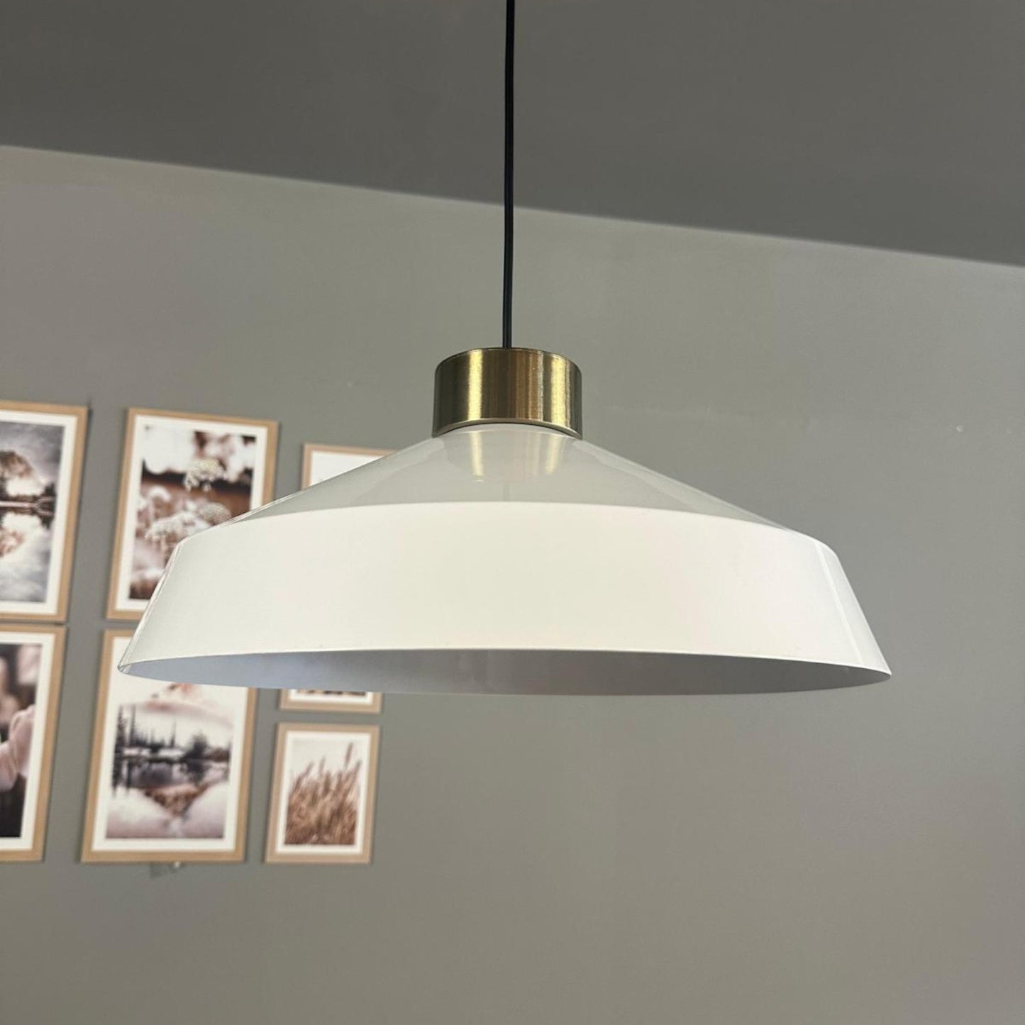 Pendelleuchte Lema Ø37,5 cm, Metall Hängelampe