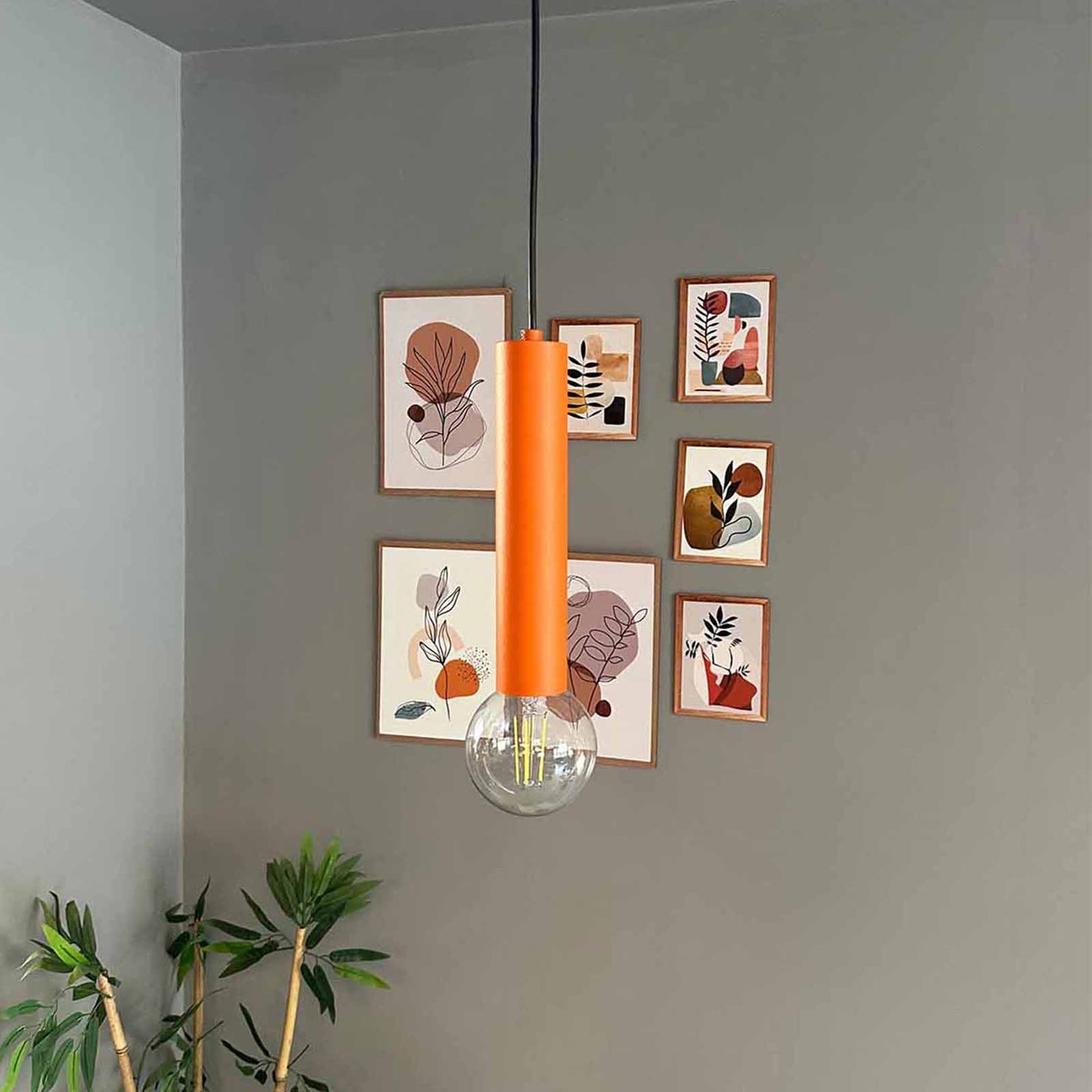 Pendelleuchte Mika Metall, Modern Hängelampe