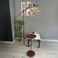 Tumbled Cirel Head Moderne dekorative Metall Stehleuchte