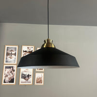 Pendelleuchte Lema Sanduhr Ø37,5 cm, Metall Hängelampe