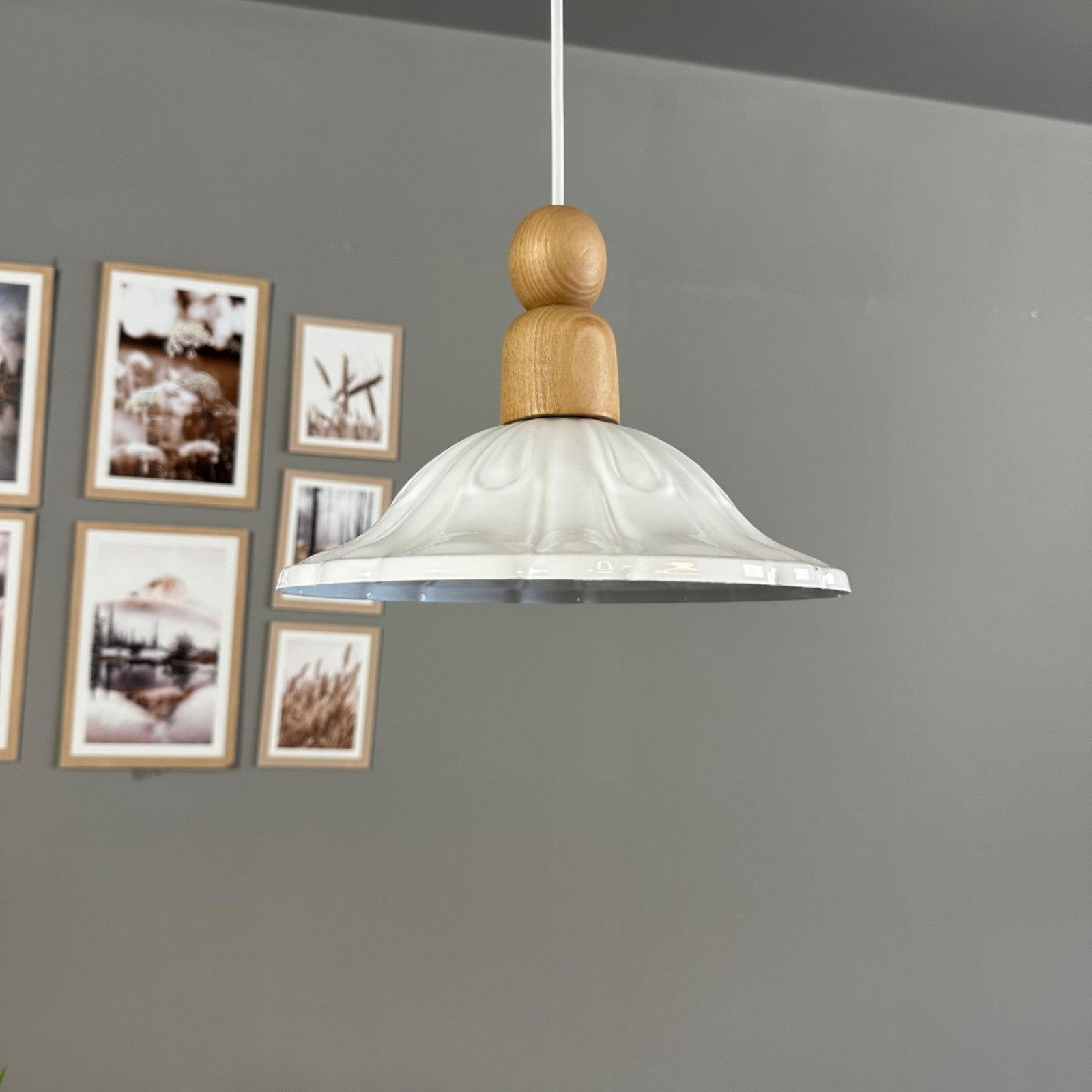 Pendelleuchte Ralivo Metall Ø30cm, Modern Hängelampe