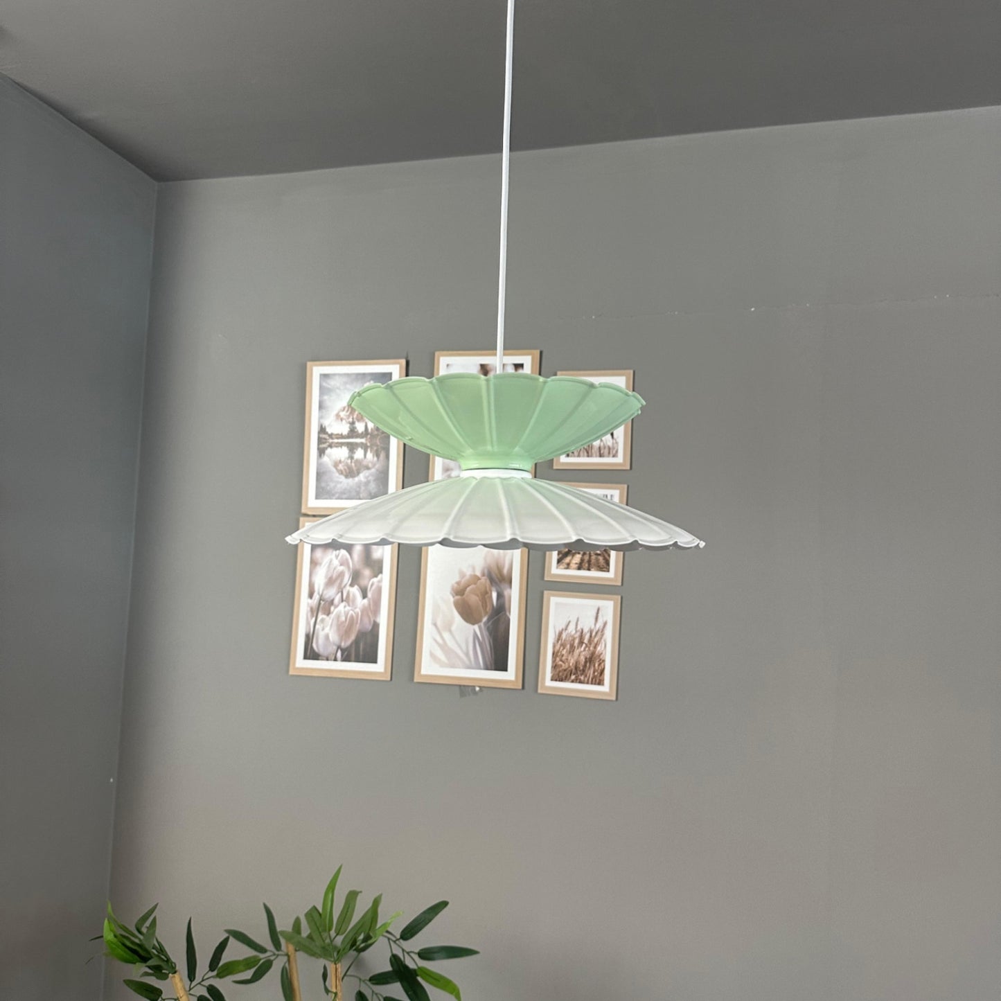 Pendelleuchte Rubby Metall Ø34cm, Modern Hängelampe